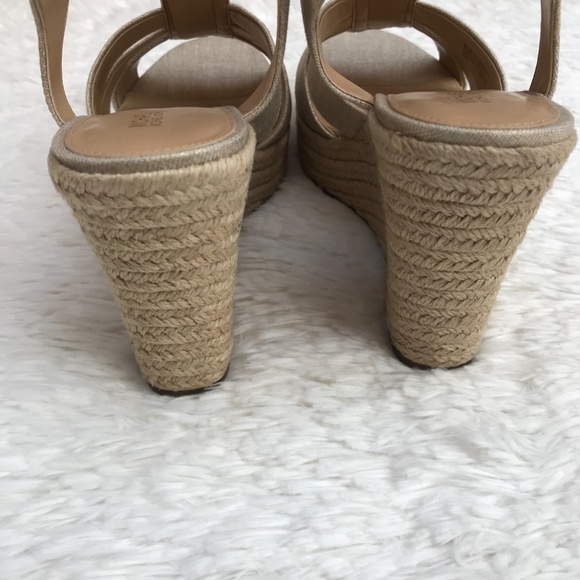 Michael Kors Berkley Wedge Sandals - Picture 8 of 10
